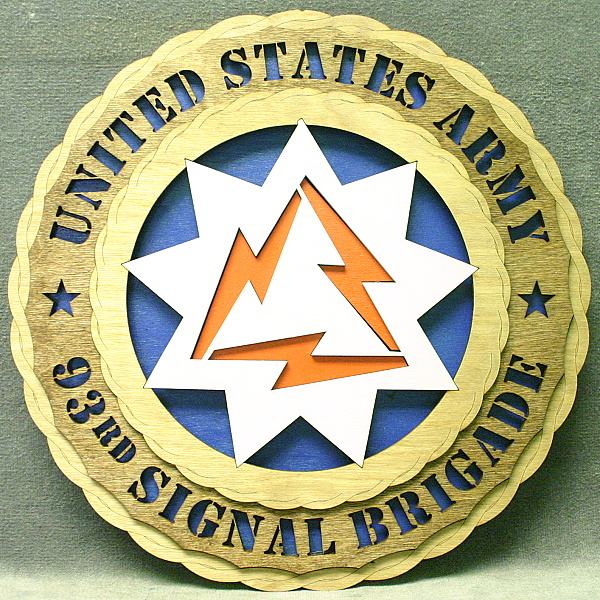 93rd Signal Brigade Wall Tribute